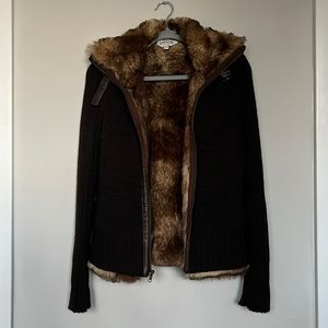 Orvis Winter Faux Fur Lined Coat